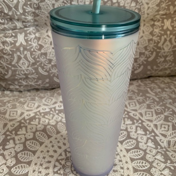 Starbucks Iridescent Mermaid Undersea Tail Cup - Picture 3 of 3